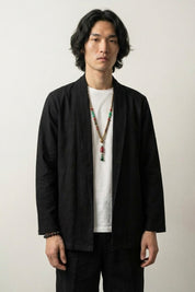 Kimono Suit Jacket Mens 'Shigeru' | Japan Clothing