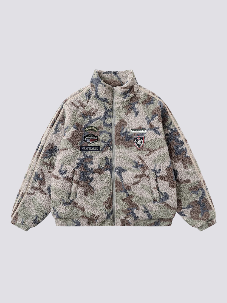 Camouflage Fleece Jacket - カモフラージュ