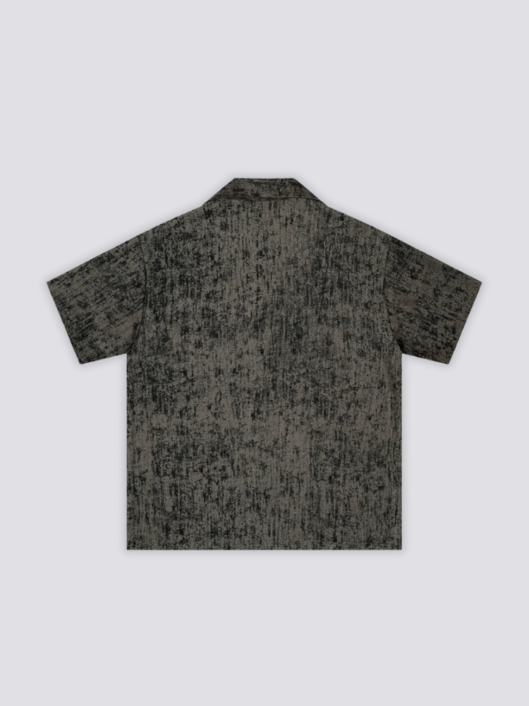 Detail view of Japanese garment - Vintage Pattern Shirt
