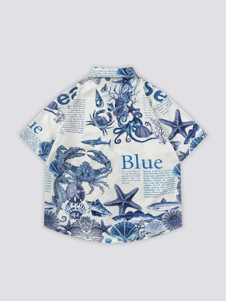 Nautical Print Shirt - 船員