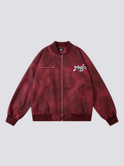Red Bomber Jacket - レッド