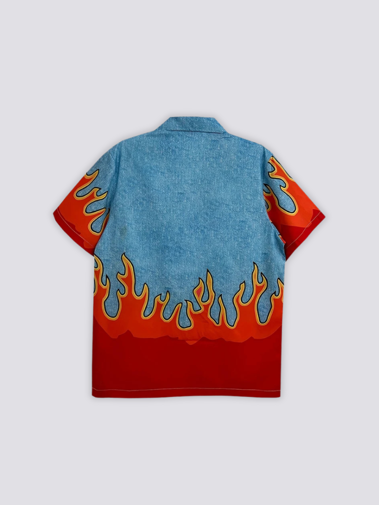 Back view of Japanese garment