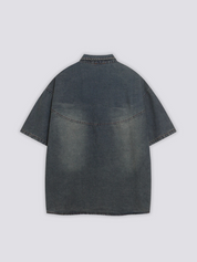 Oversize Denim Shirt - ジーン