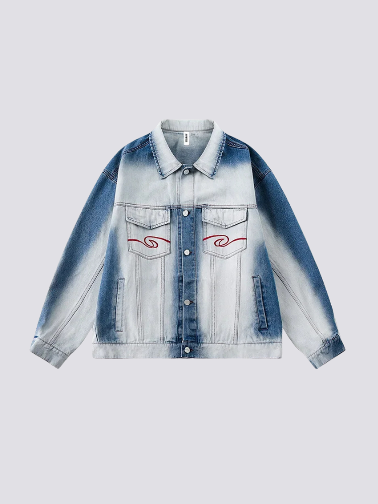 Washed Denim Jacket - サッポロ