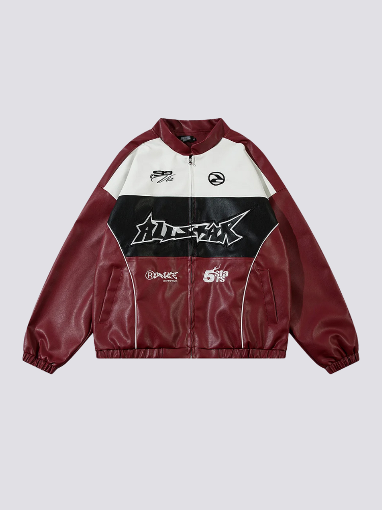 Leather Aviator Jacket - アビエイター
