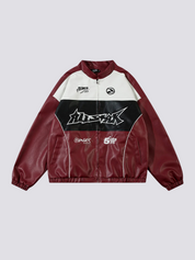Leather Aviator Jacket - アビエイター