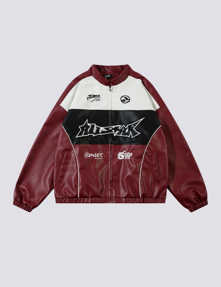 Leather Aviator Jacket - アビエイター