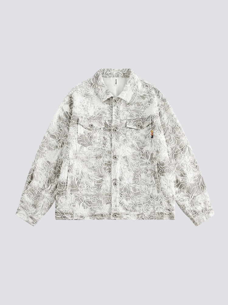 White tie-dye for men - Japan Clothing