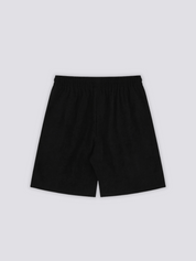 White Cotton Shorts - コットン
