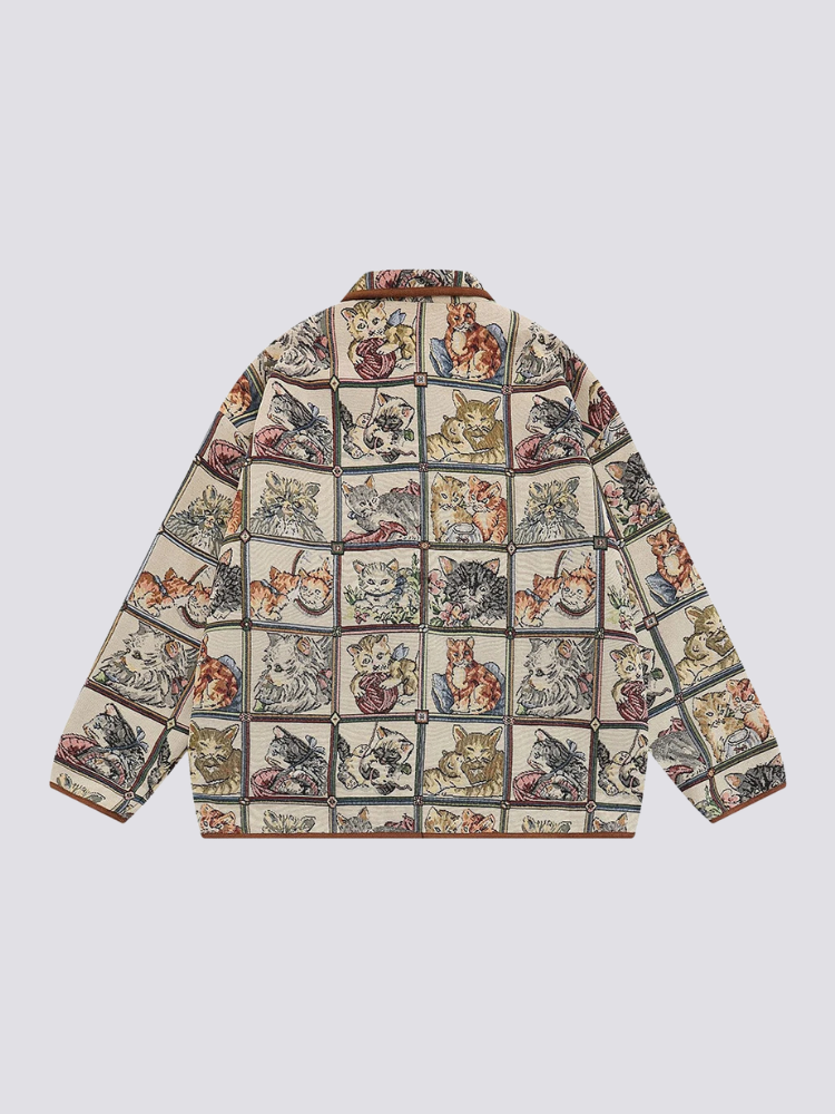 Back view of Japanese garment