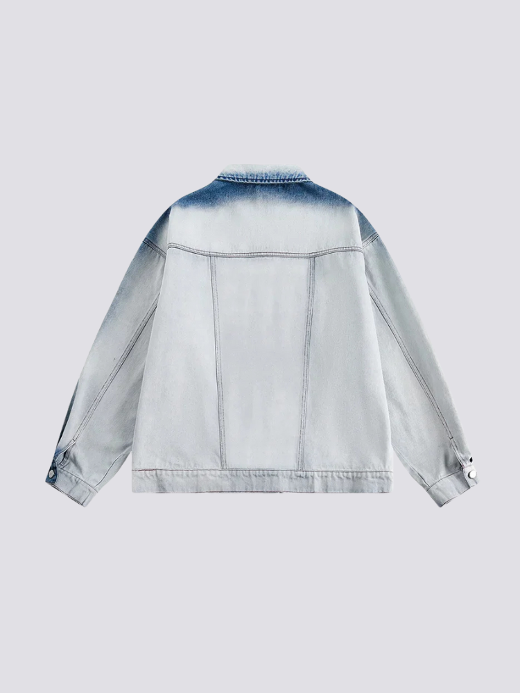 Washed Denim Jacket - サッポロ