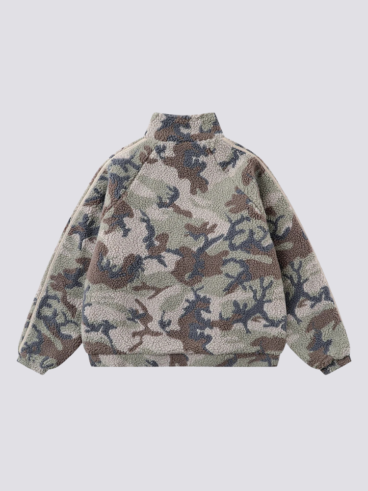 Camouflage Fleece Jacket - カモフラージュ