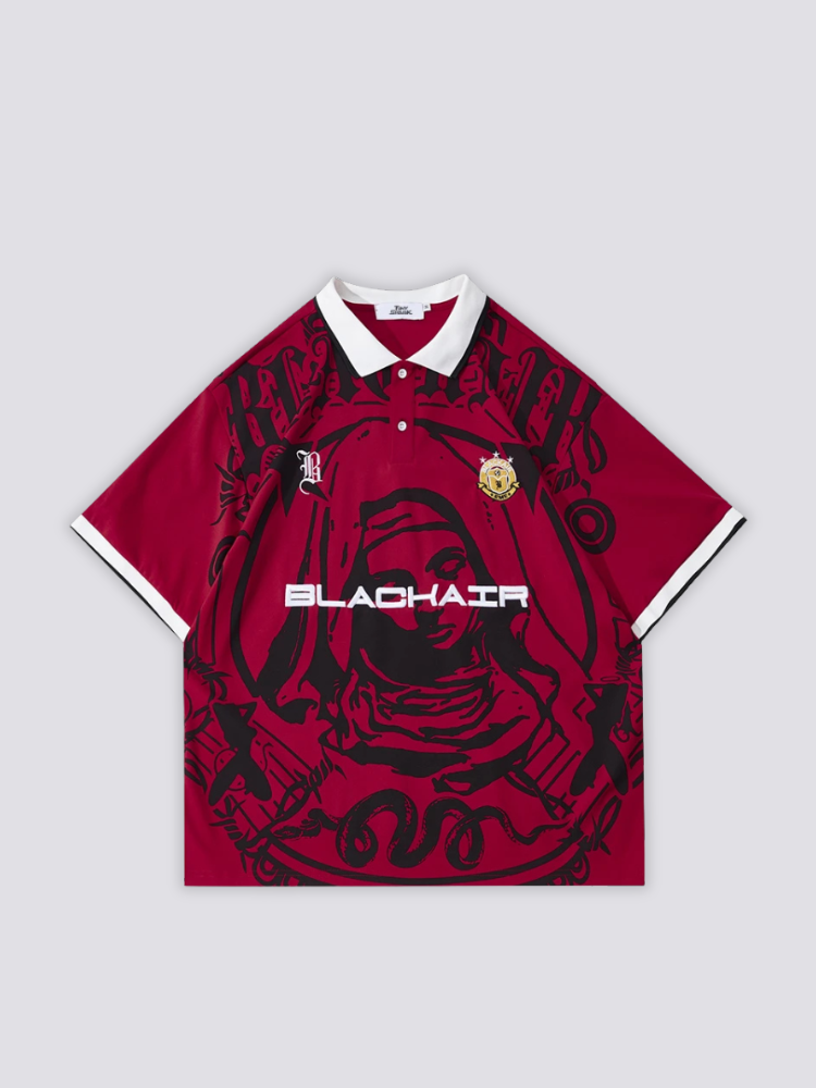 Graphic Polo Shirt