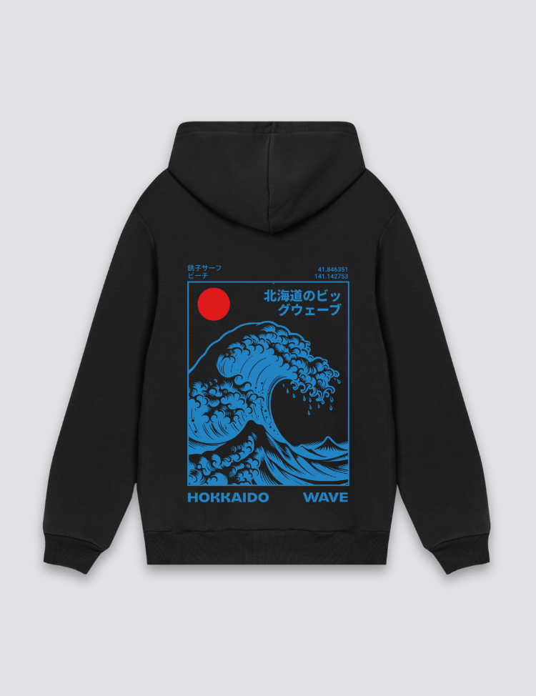 Kanagawa Wave Hoodie