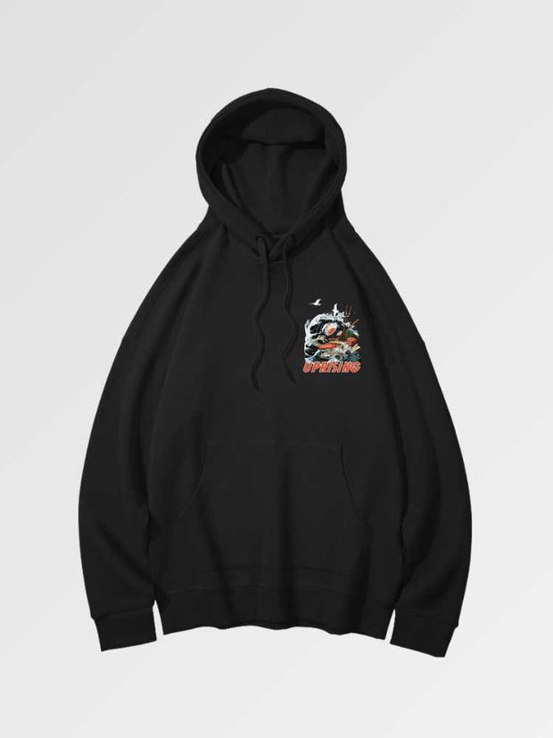 Hoodie with Japanese Text &