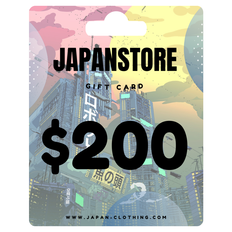 Japan Clothing gift card $200 — japanese streetwear gift card