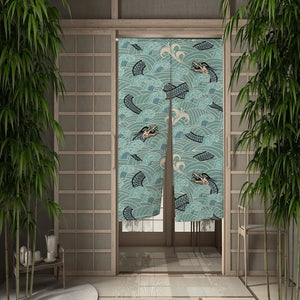 Japanese Noren 'Ryu-jin'