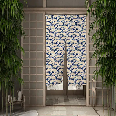 Japanese Noren 'Umikaze'