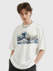 Japanese Wave Shirt 'Hokusai'
