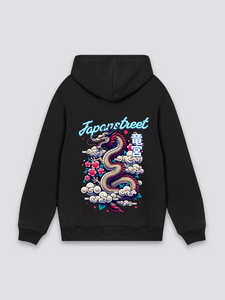 Japanese Brand Hoodie - りゅうじん
