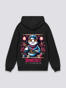 Japanese Cat Hoodie - ねこ