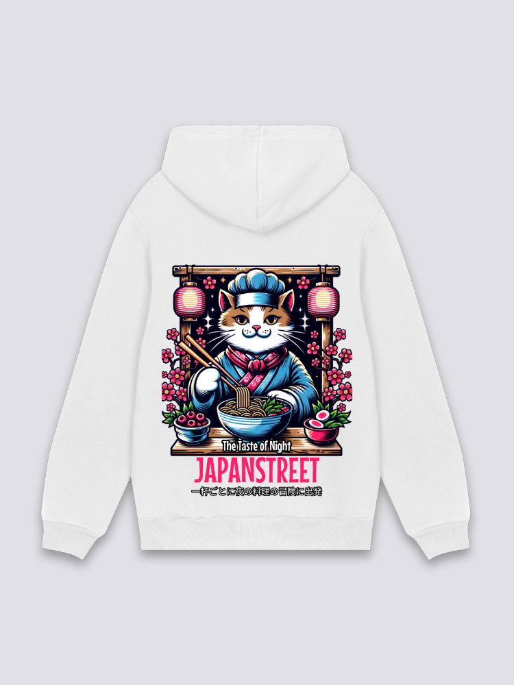 Japanese Cat Hoodie