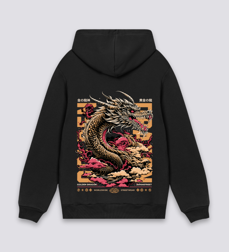 Japanese Dragon Hoodie