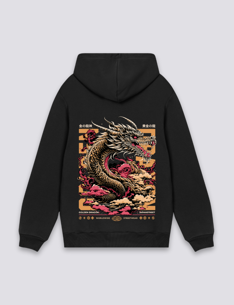 Japanese Dragon Hoodie