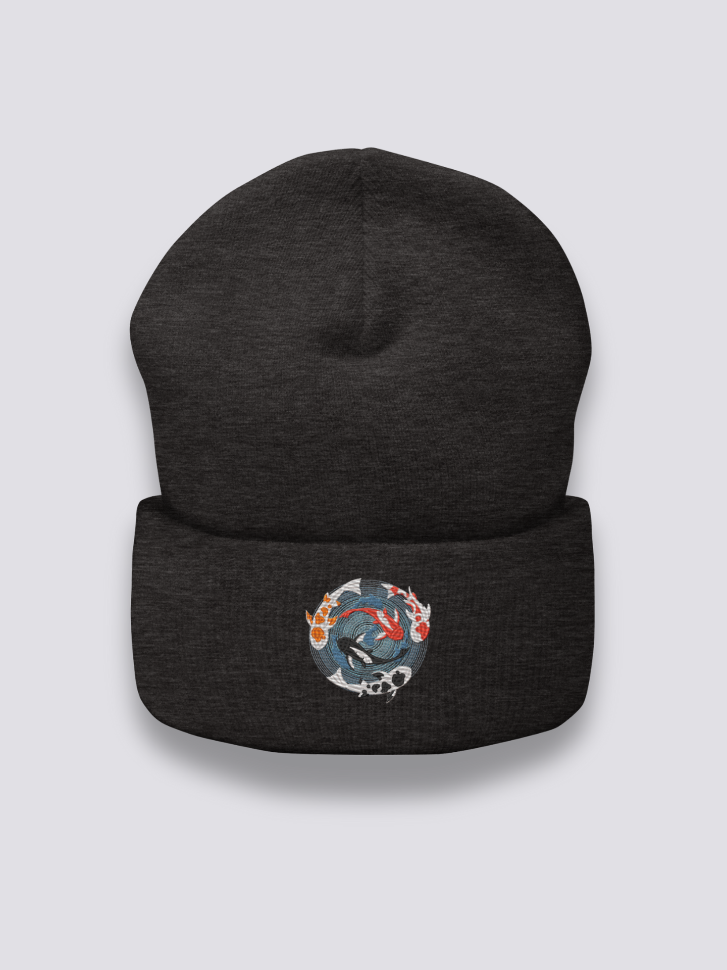 Japanese Embroidery Beanie
