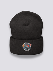 Japanese Embroidery Beanie