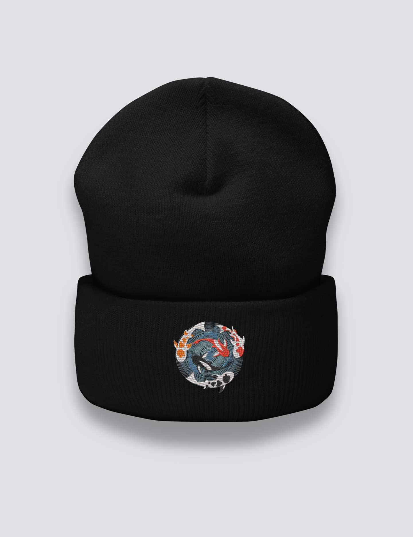Japanese Embroidery Beanie