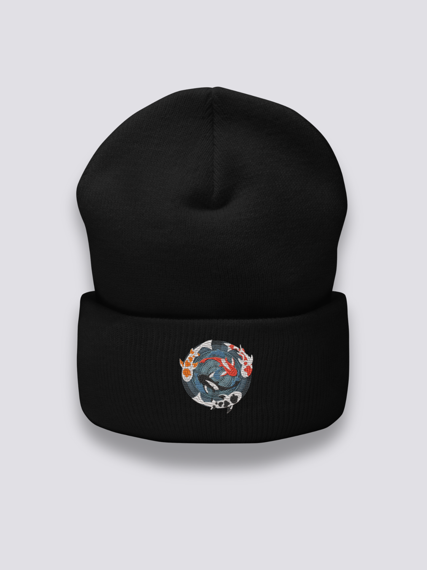 Japanese Embroidery Beanie