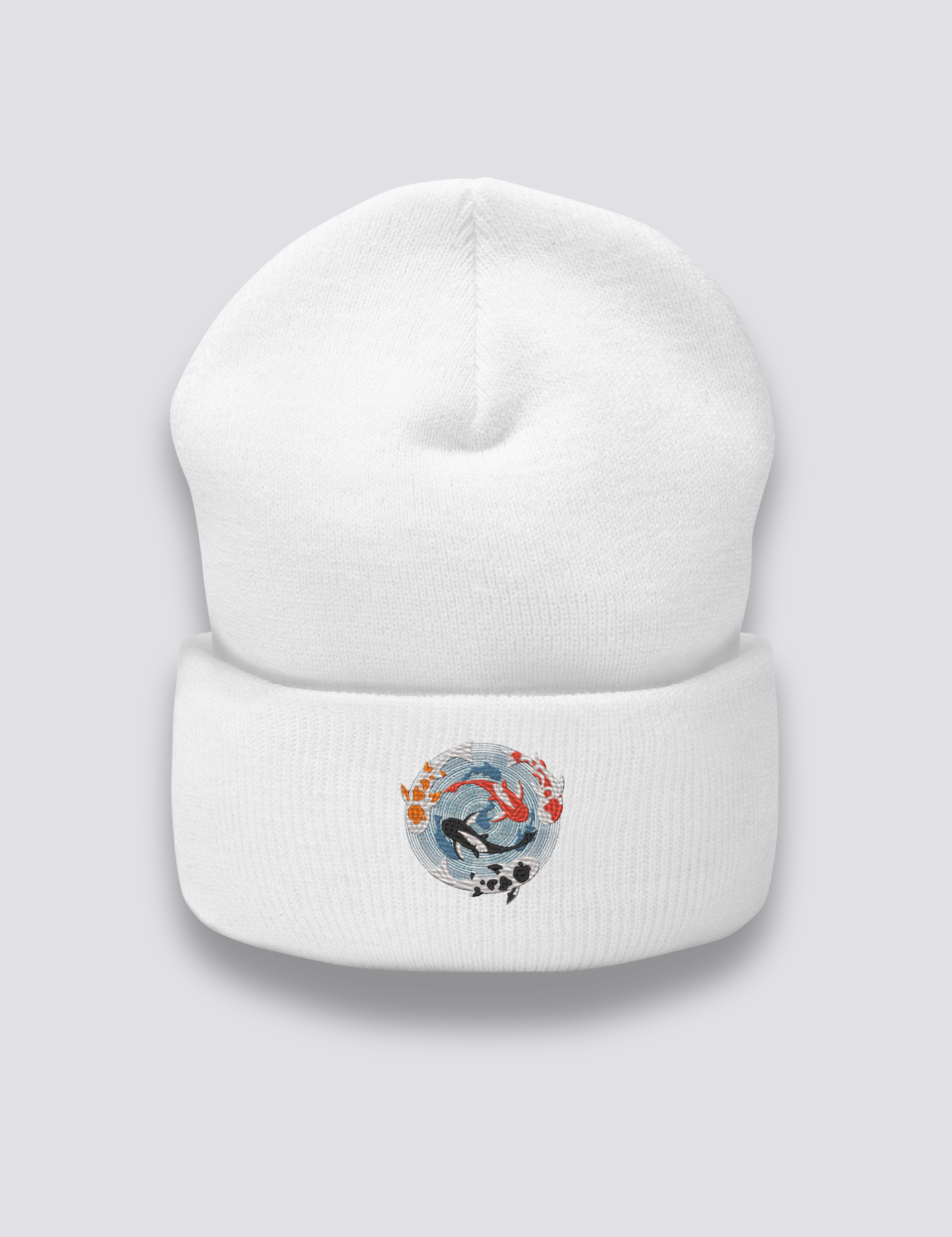 Japanese Embroidery Beanie