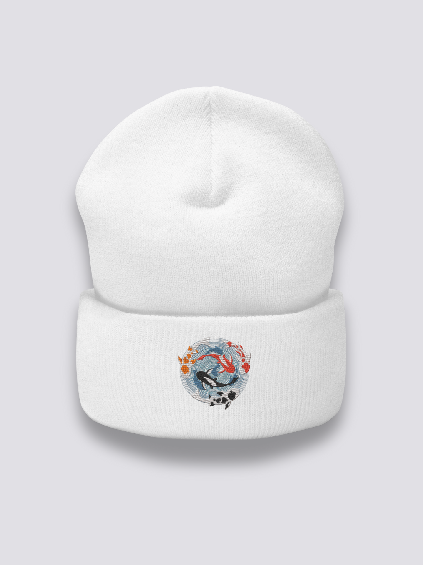 Japanese Embroidery Beanie