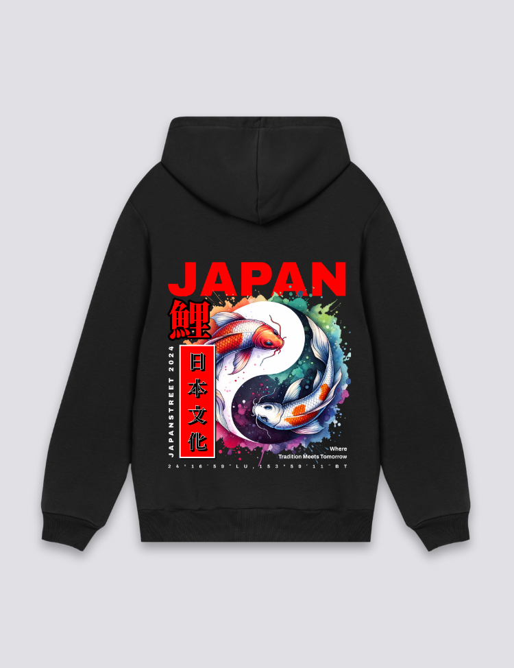 Japanese Fish Hoodie