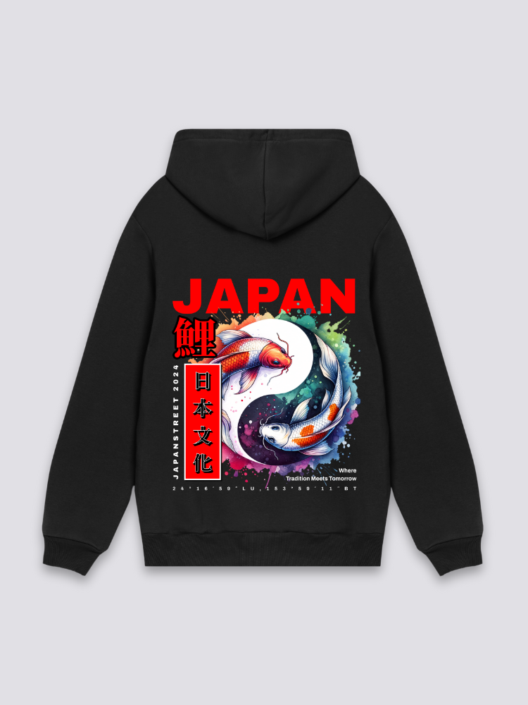 Japanese Fish Hoodie