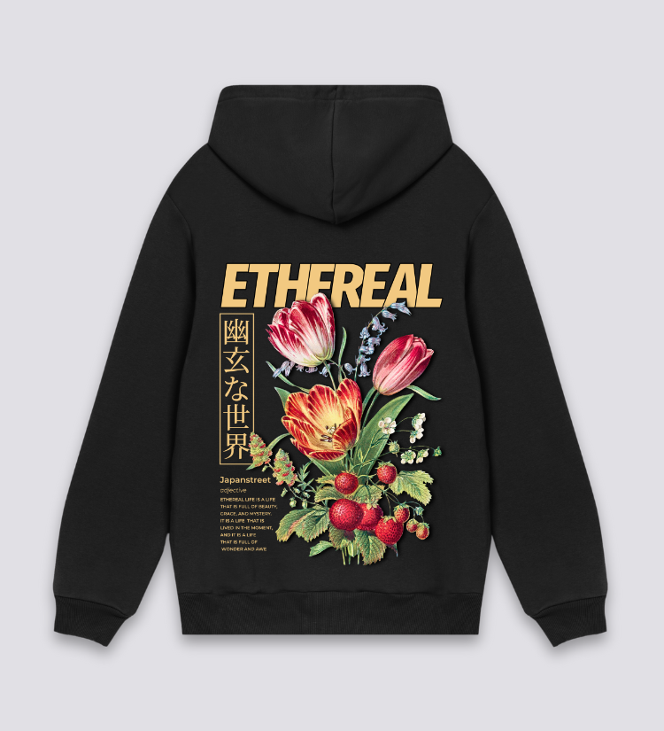 Japanese Flower Hoodie