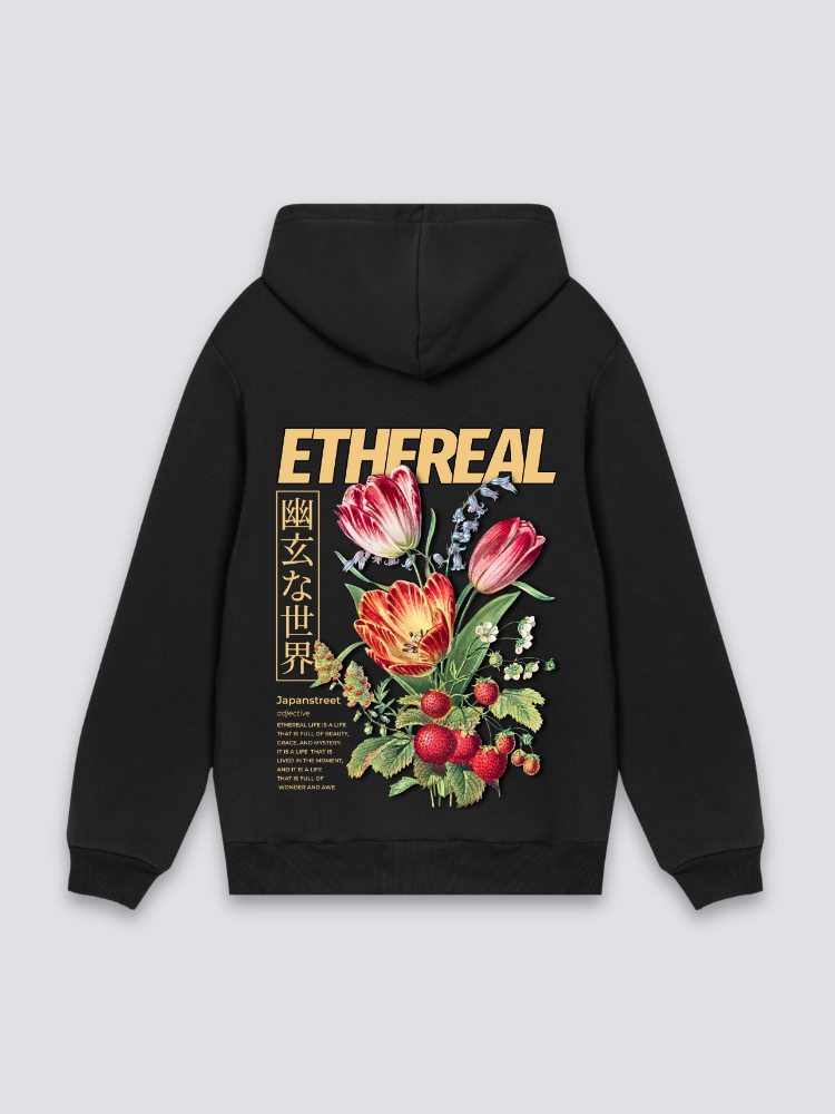 Japanese Flower Hoodie