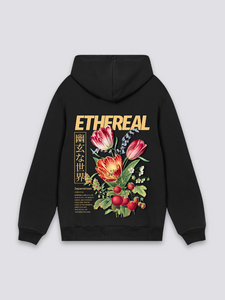 Japanese Flower Hoodie - フラワーズ