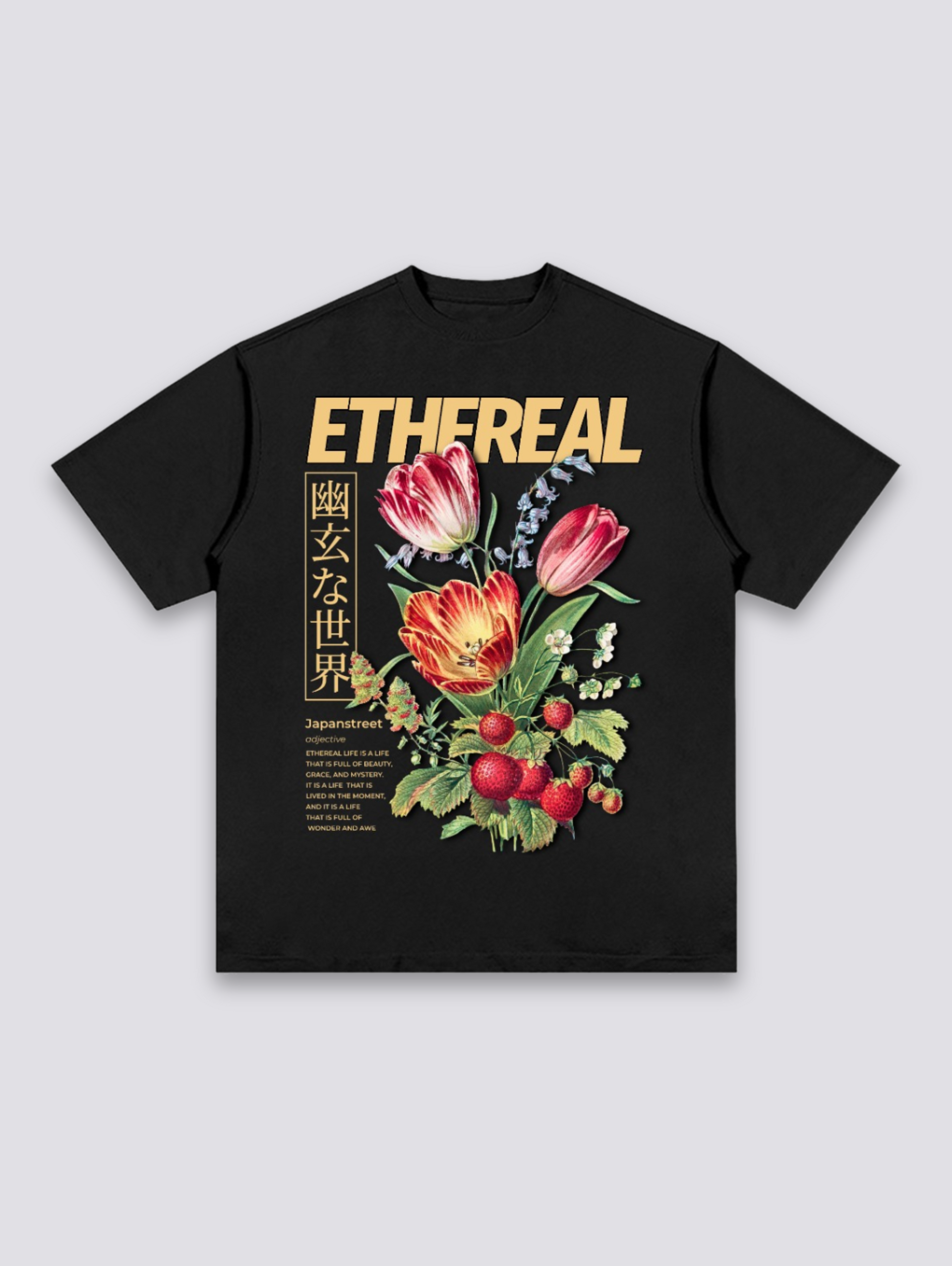 Japanese Flower T-Shirt