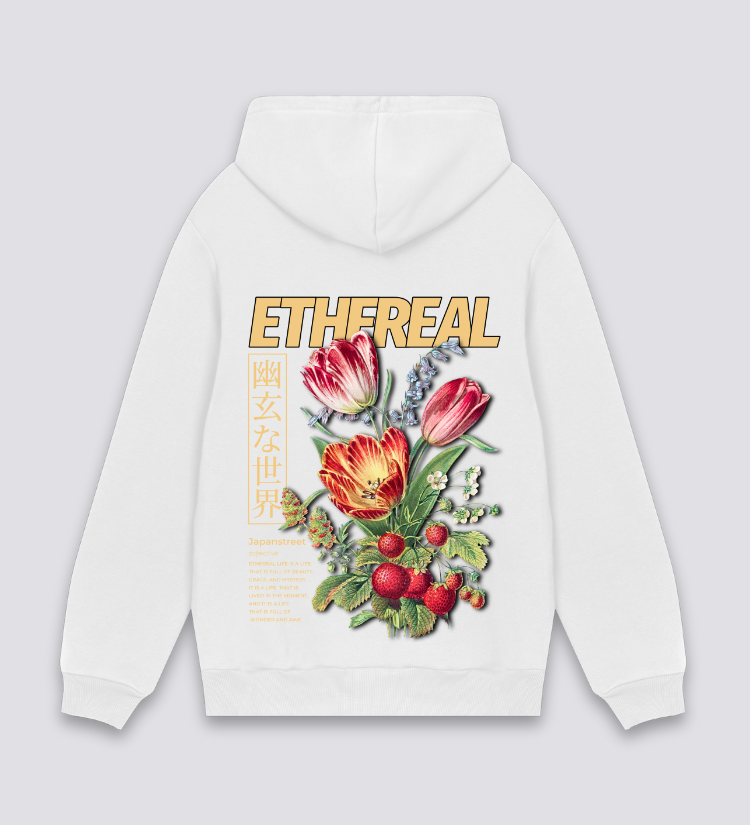 Japanese Flower Hoodie