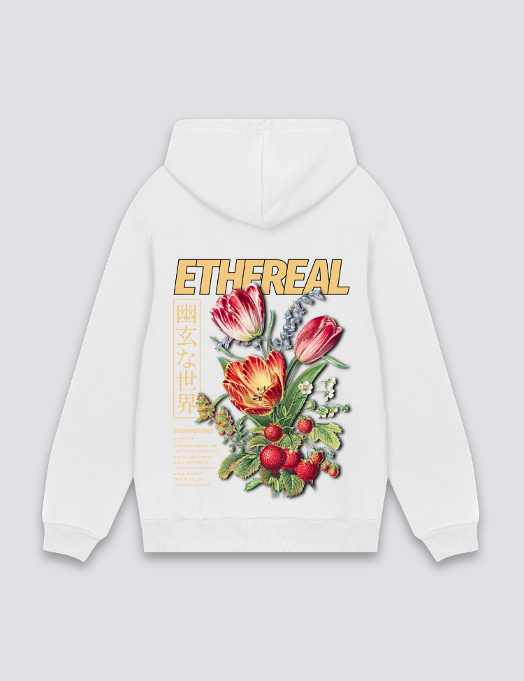 Japanese Flower Hoodie