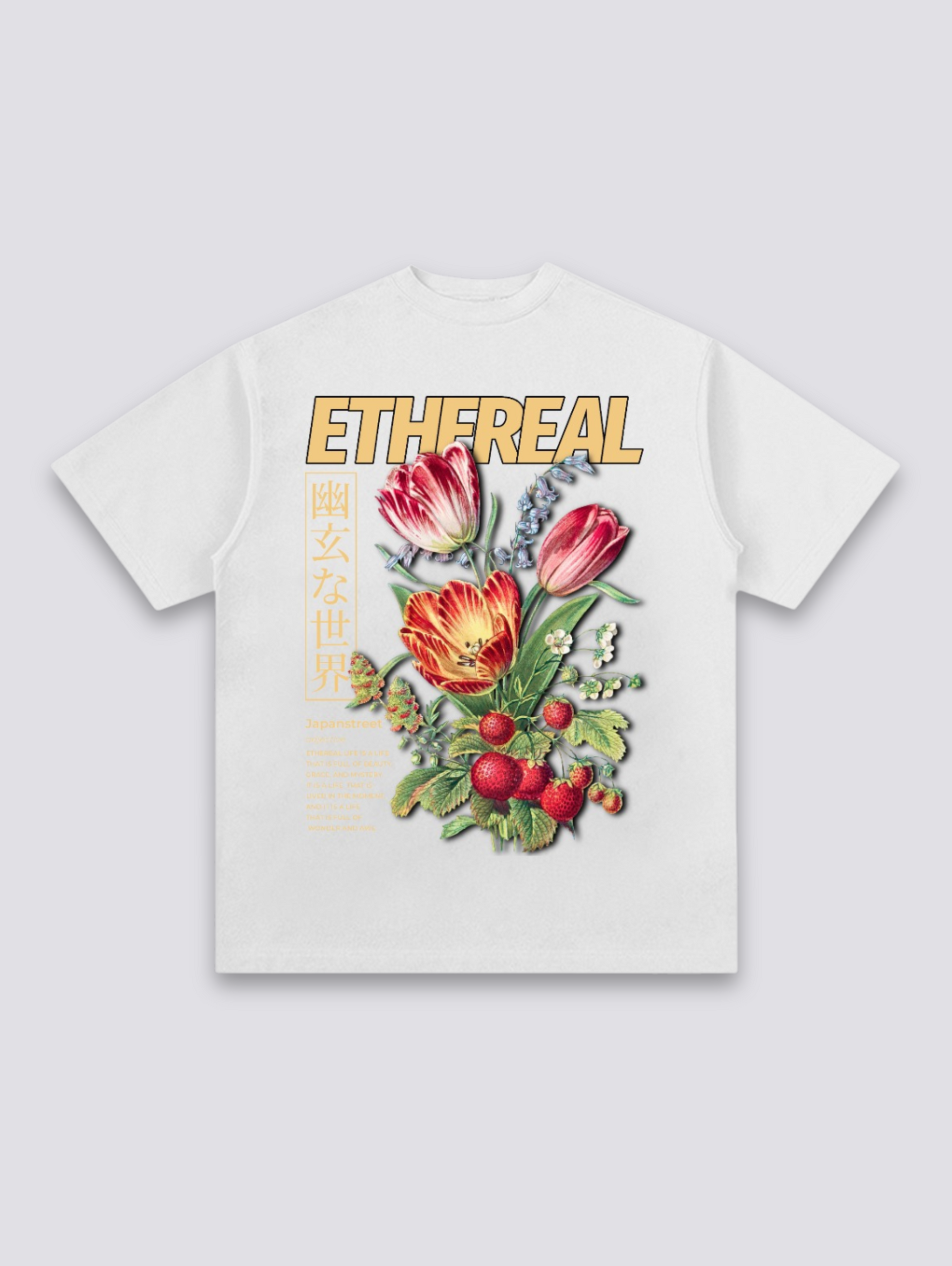 Japanese Flower T-Shirt