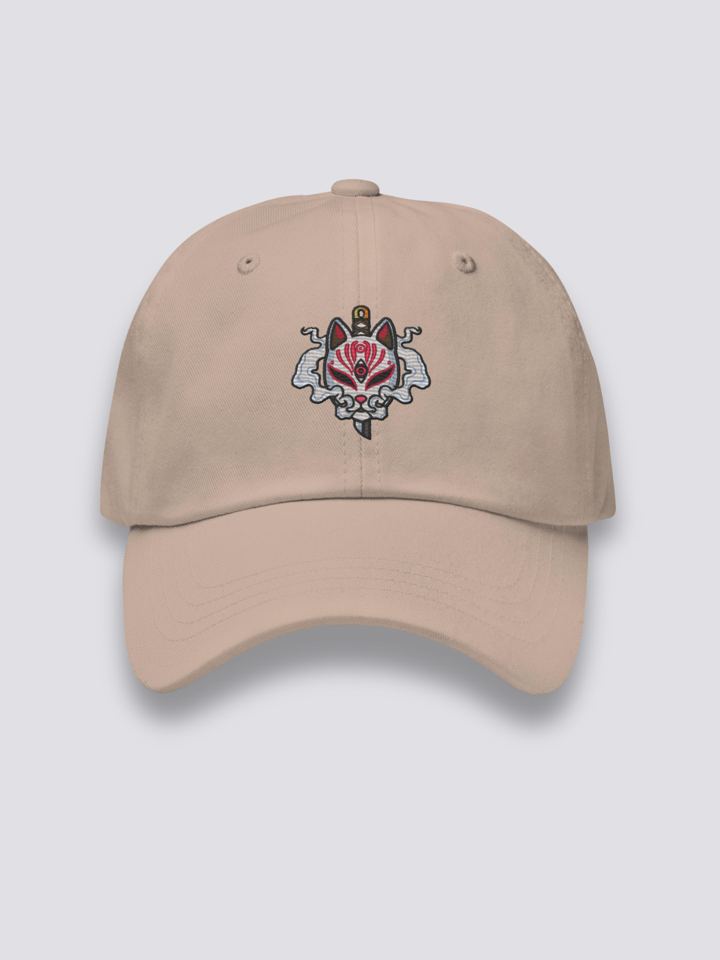 Detail view of japanese cap - Japanese Fox Cap