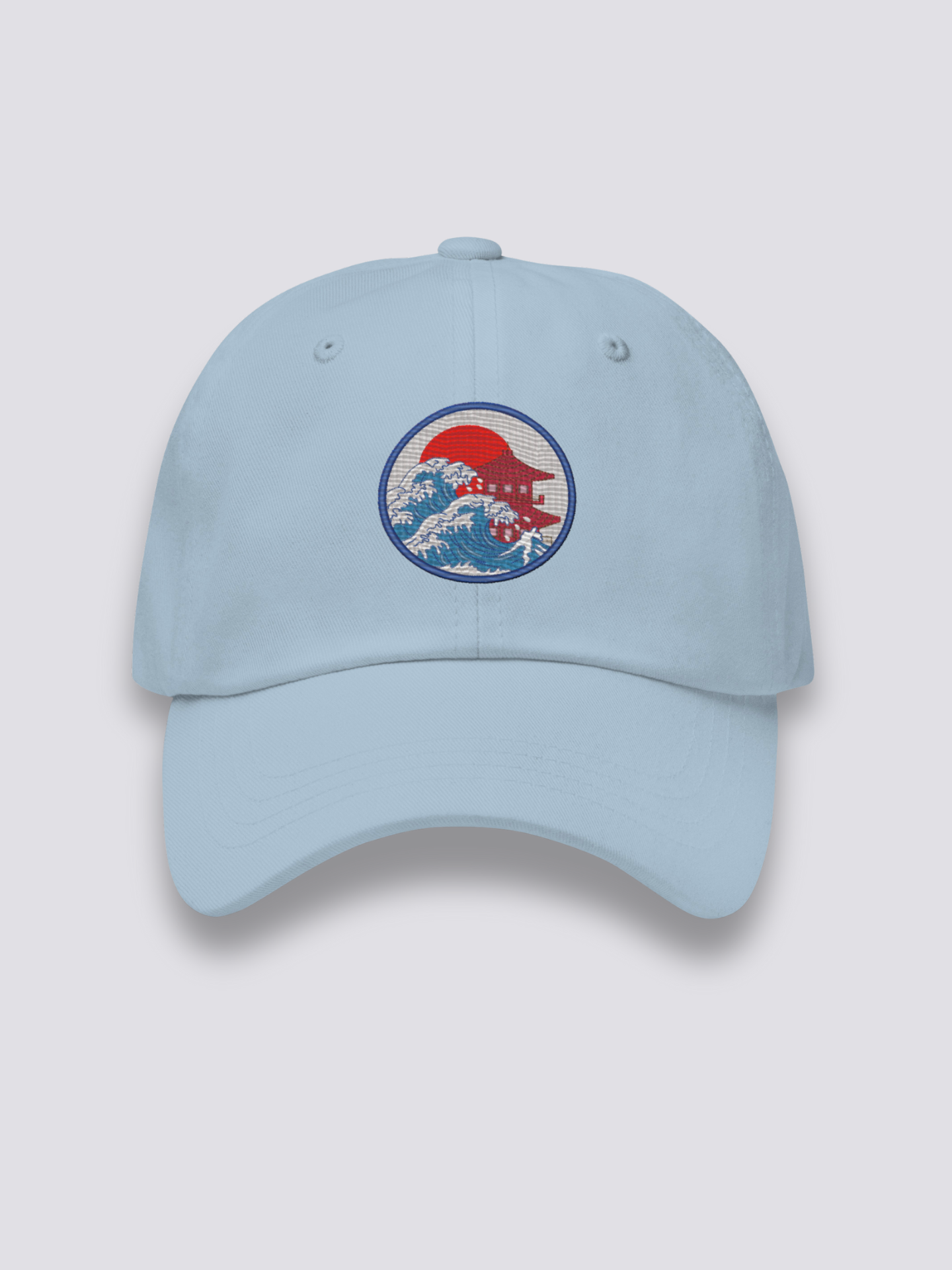 Back view of japanese cap