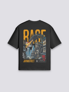 Japanese Men T-Shirt - アタック