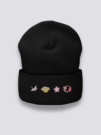 Japanese Patterns Beanie - 和柄