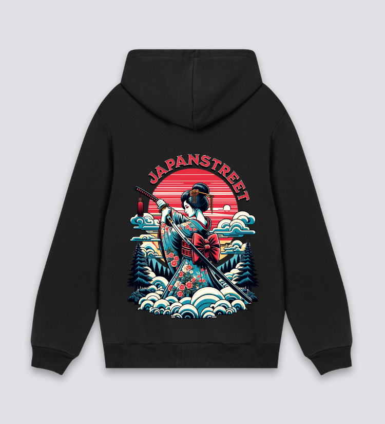 Japanese Print Hoodie