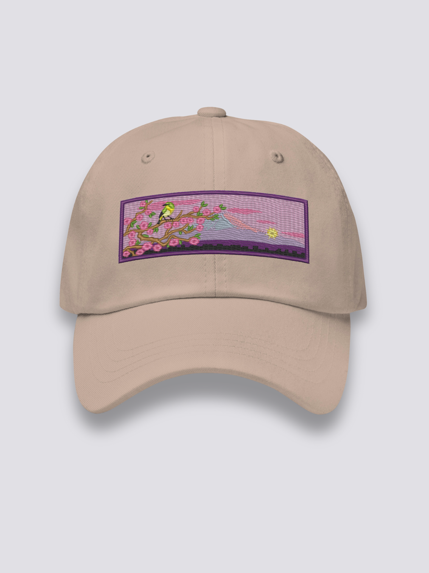 Back view of japanese cap