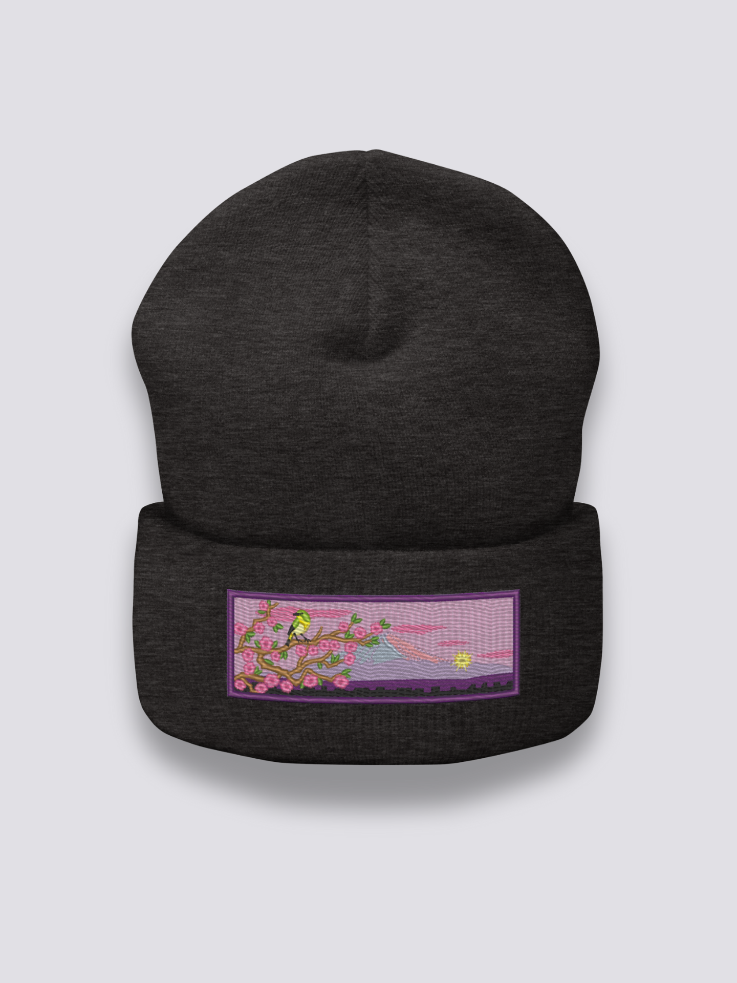 Detail view of beanie - Japanese Spring Beanie